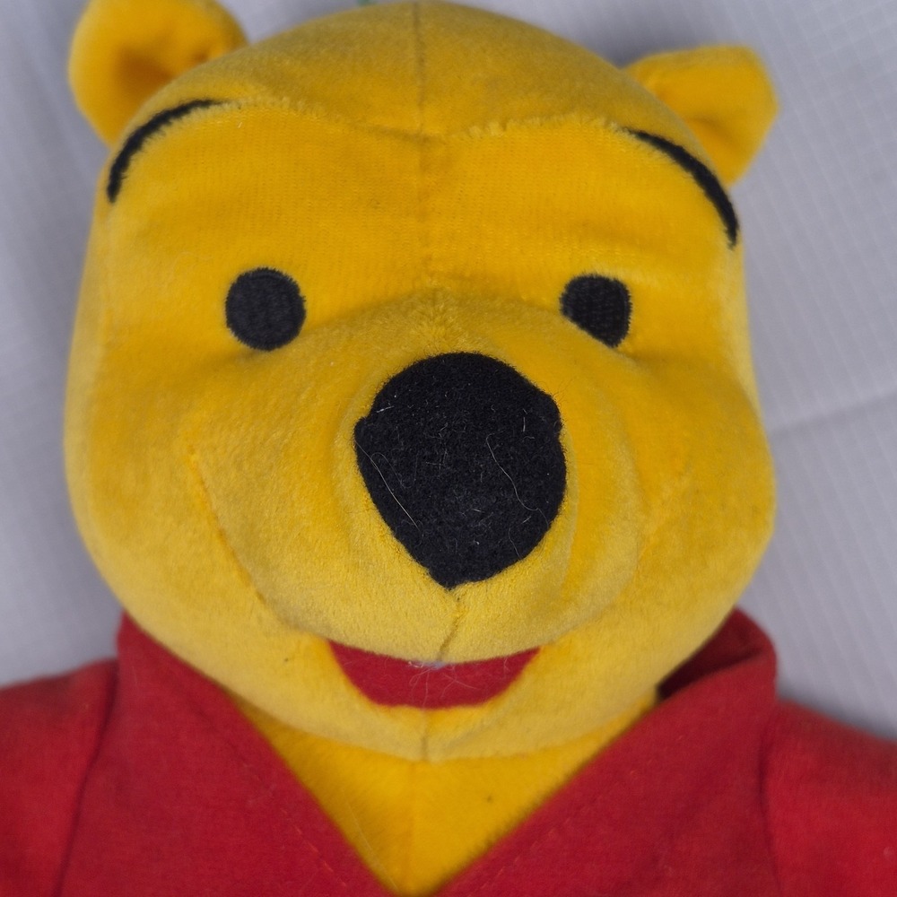 Disney Mattel Arcotoys Winnie The Pooh Plush Toy Stuffed Animal 12" EUC Sku 0671